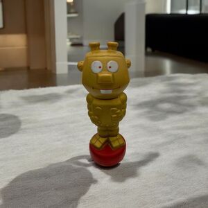 Astrosniks Robo Robot Gold astrosnik Bubble Bath Soakie Soaky figure smurf space